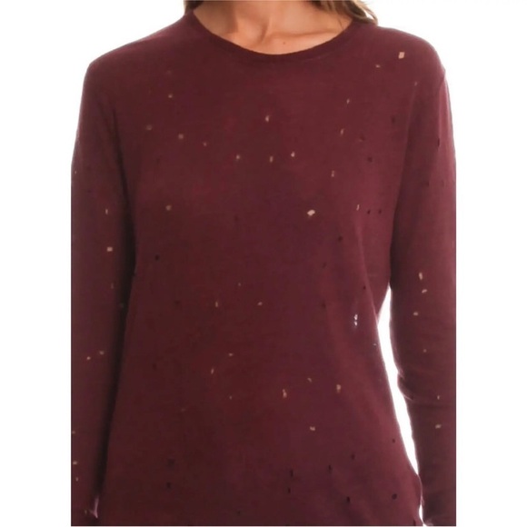 IRO Marvina 100% Linen Distressed Tee Size XS - Picture 4 of 9